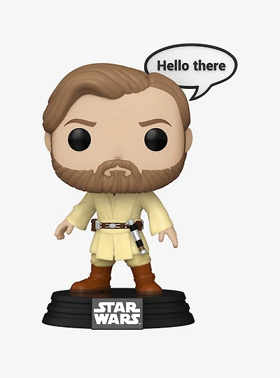 Funko Pop! Star Wars Obi-Wan Kenobi Quote Vinyl Bobblehead