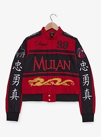 Disney Mulan Mushu Women's Cropped Moto Jacket — BoxLunch Exclusive