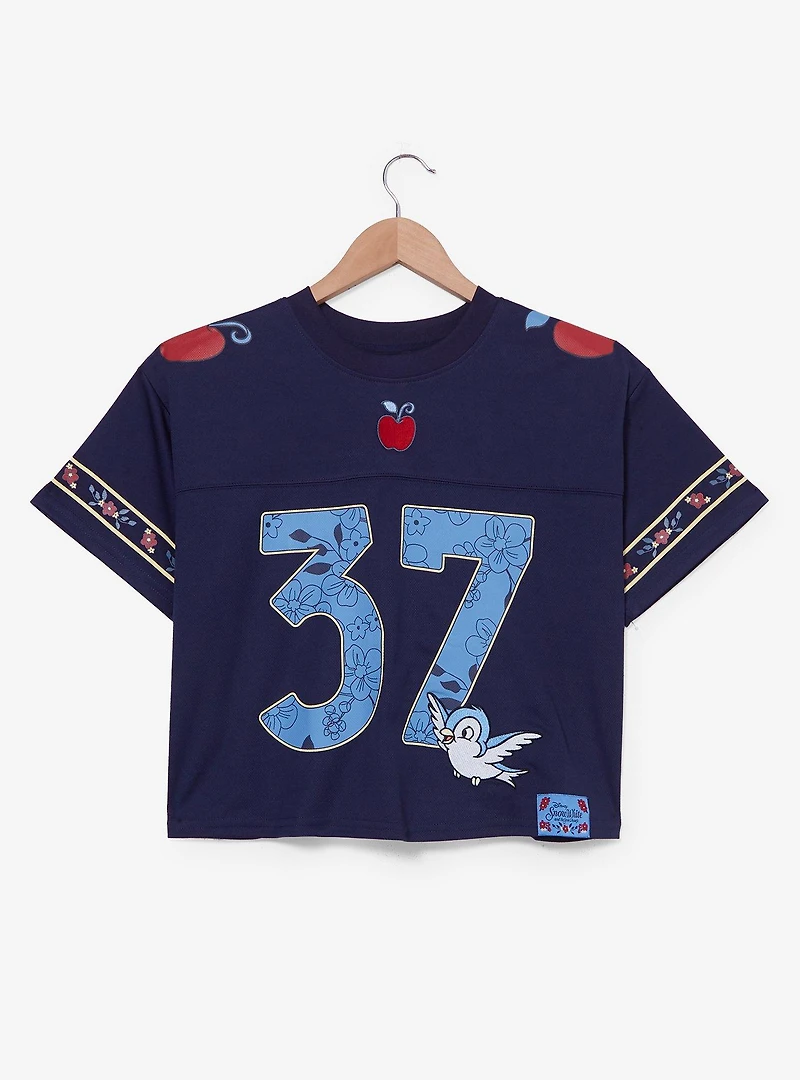 Disney Snow White and The Seven Dwarfs Cropped Women's Football Jersey - BoxLunch Exclusive