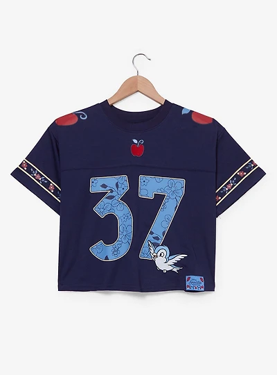 Disney Snow White and The Seven Dwarfs Cropped Women's Football Jersey - BoxLunch Exclusive
