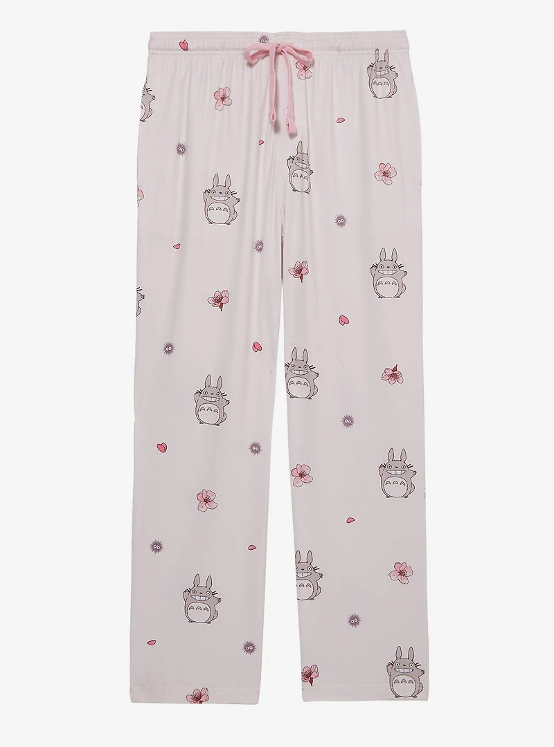Studio Ghibli® My Neighbor Totoro Cherry Blossom Allover Print Sleep Pants - BoxLunch Exclusive