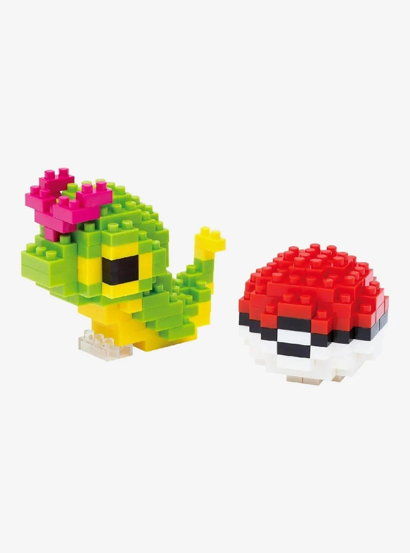 Nanoblock Pokémon Caterpie & Poké Ball Build Set