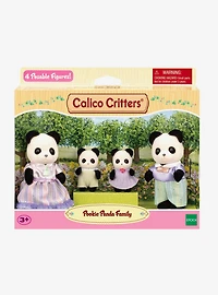 Calico Critters Pookie Panda Family Figure Set