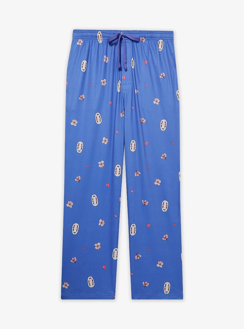 Studio Ghibli® Spirited Away No-Face Cherry Blossom Allover Print Sleep Pants — BoxLunch Exclusive