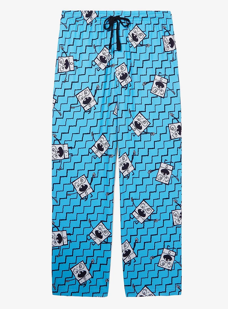 SpongeBob SquarePants DoodleBob Allover Print Sleep Pants - BoxLunch Exclusive