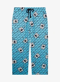 SpongeBob SquarePants DoodleBob Allover Print Women's Plus Sleep Pants