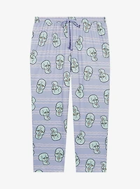 SpongeBob SquarePants Handsome Squidward Allover Print Women's Plus Sleep Pants - BoxLunch Exclusive
