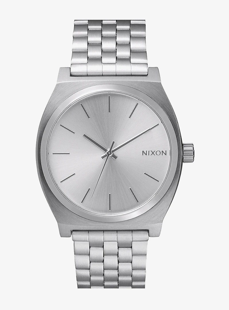 Nixon Time Teller All Silver Watch