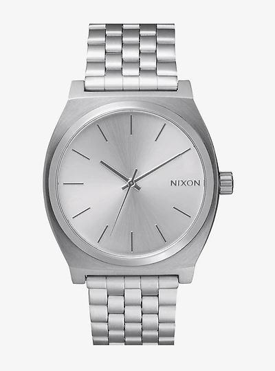 Nixon Time Teller All Silver Watch