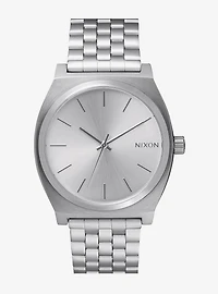 Nixon Time Teller All Silver Watch