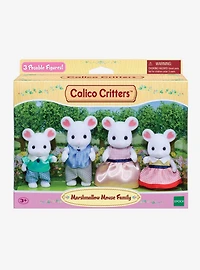 Calico Critters Marshmallow Mouse Family Figure Set