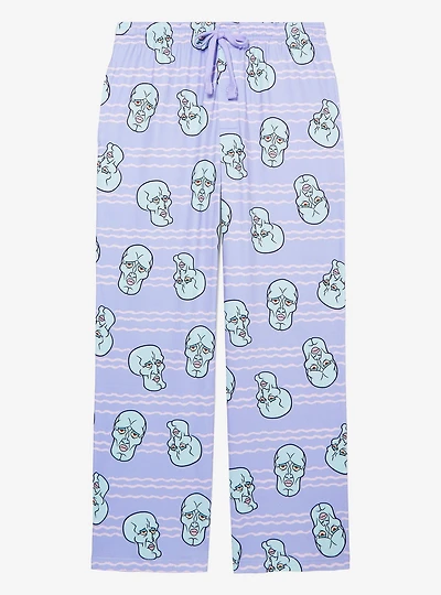 SpongeBob SquarePants Handsome Squidward Allover Print Sleep Pants - BoxLunch Exclusive