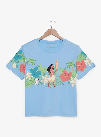 Disney Moana Hibiscus Floral Women's T-Shirt