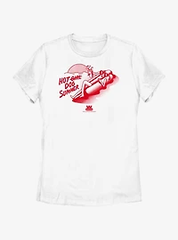 Wienerschnitzel Hot Dog Summer Womens T-Shirt