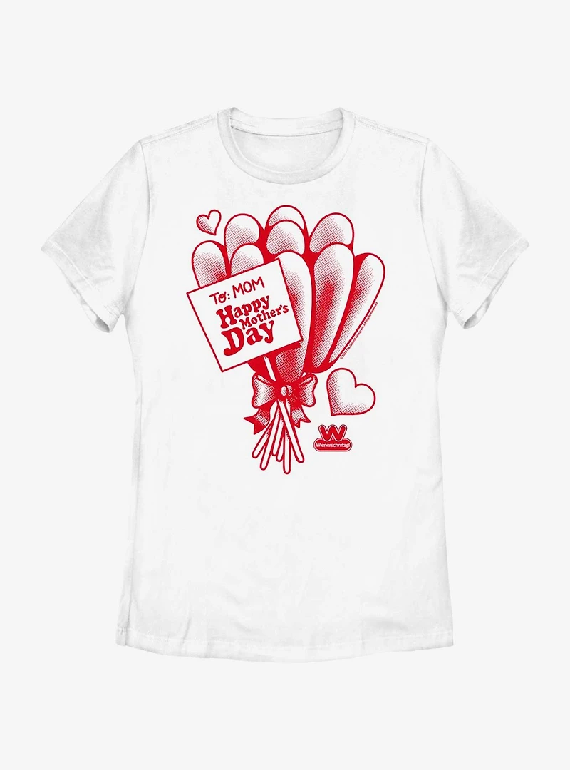 Wienerschnitzel Happy Mother's Day Womens T-Shirt