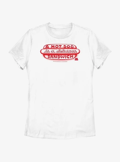 Wienerschnitzel A Delicious Sandwich Womens T-Shirt