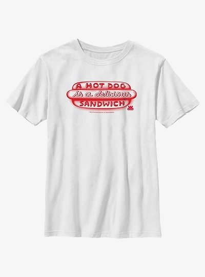 Wienerschnitzel A Delicious Sandwich Youth T-Shirt