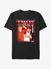 High School Musical Troy Bolton Portrait Collage T-Shirt