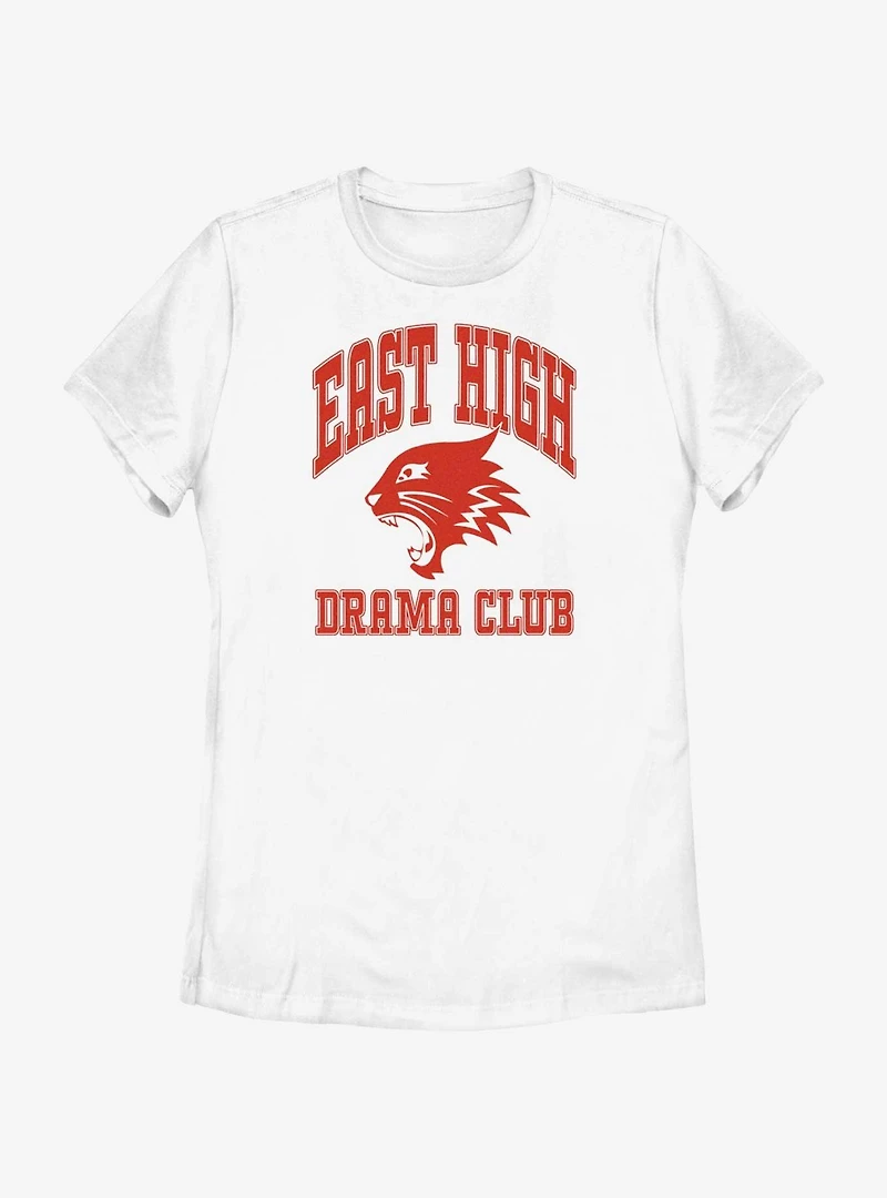 High School Musical East Drama Club Collegiate Womens T-Shirt