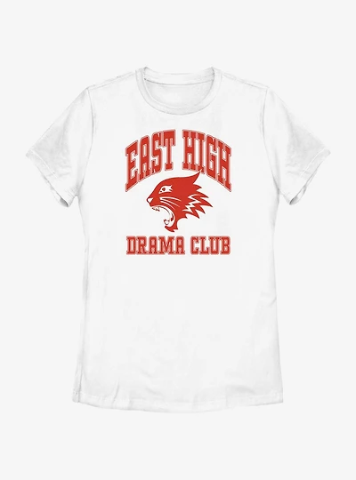 High School Musical East Drama Club Collegiate Womens T-Shirt