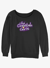 The Cheetah Girls Classic Logo Womens Slouchy Sweatshirt