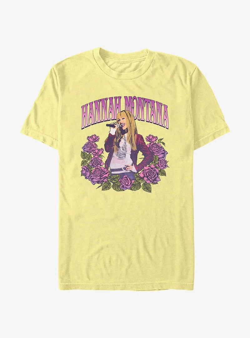 Hannah Montana Rose Portrait T-Shirt