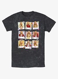 Hannah Montana Polaroid Portraits Mineral Wash T-Shirt