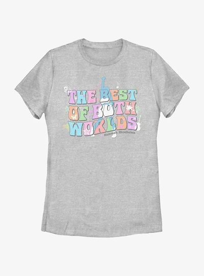 Hannah Montana Best Of Both Worlds Groovy Womens T-Shirt
