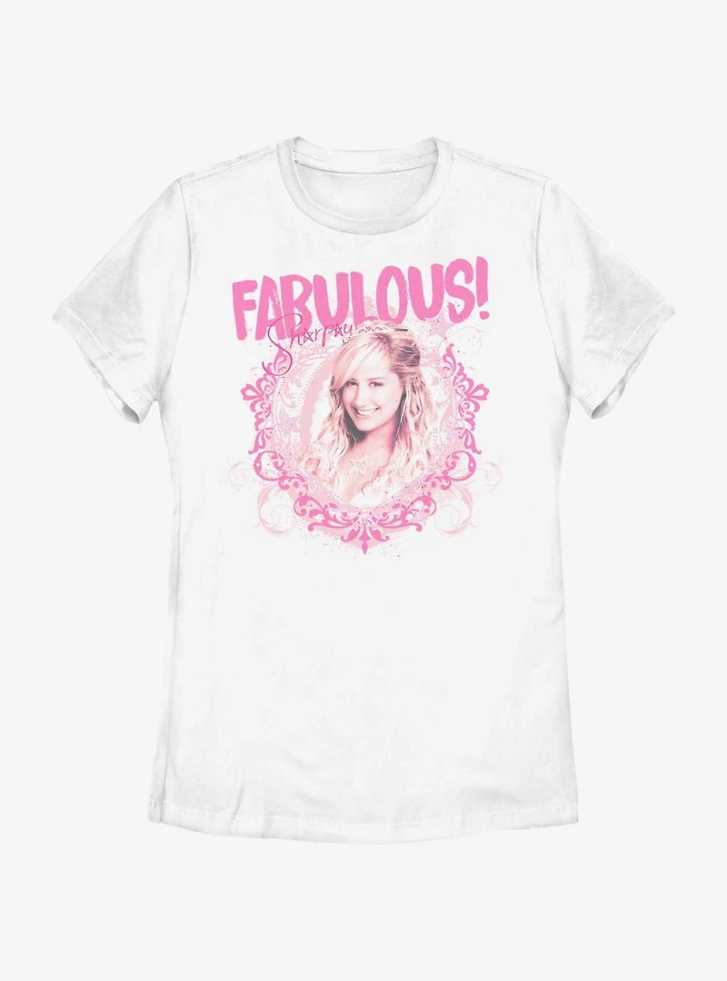 High School Musical Sharpay Fabulous Portrait Womens T-Shirt
