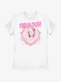 High School Musical Sharpay Fabulous Portrait Womens T-Shirt