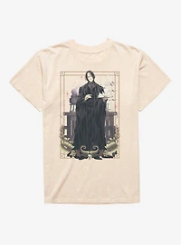 Harry Potter Anime Snape Dark Arts Mineral Wash T-Shirt