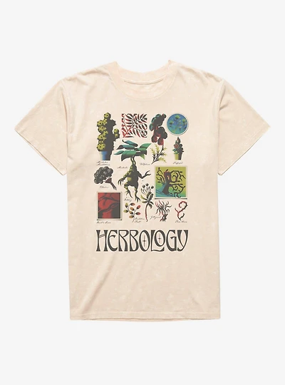Harry Potter Herbology Mineral Wash T-Shirt