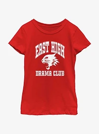 High School Musical East Drama Club Collegiate Style Youth Girls T-Shirt
