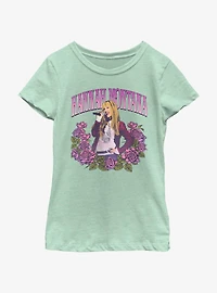 Hannah Montana Rose Portrait Youth Girls T-Shirt