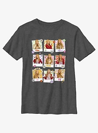 Hannah Montana Polaroid Portraits Youth T-Shirt