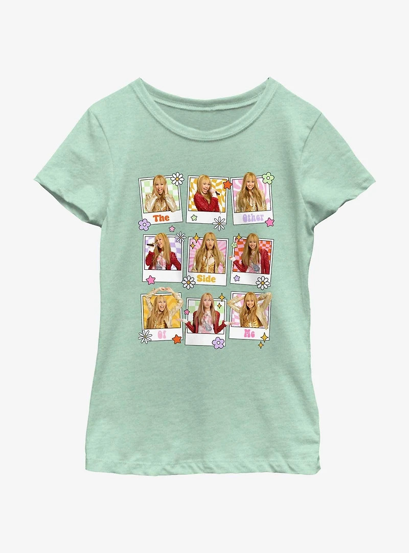 Hannah Montana Polaroid Portraits Youth Girls T-Shirt
