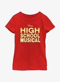 High School Musical Classic Logo Youth Girls T-Shirt