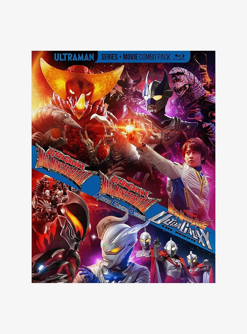Ultra Galaxy Mega Monster Battle Series Blu-Ray