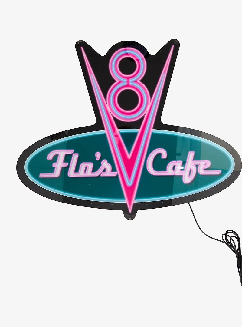 Disney Pixar Cars Flo's Cafe Neon Wall Sign - BoxLunch Exclusive