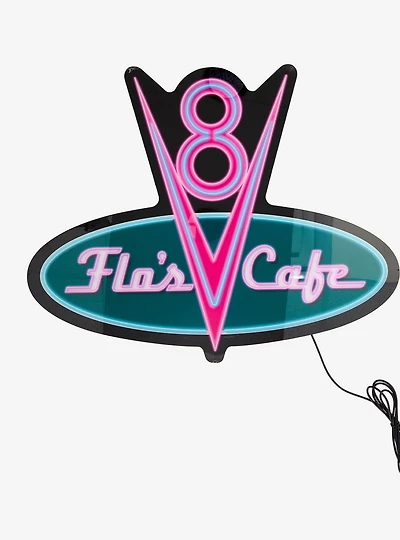 Disney Pixar Cars Flo's Cafe Neon Wall Sign - BoxLunch Exclusive