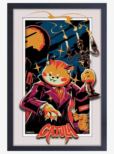 Ilustrata Catula Plexi Framed Poster