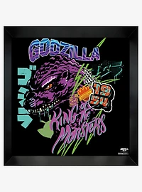 Godzilla King of the Monsters Wood Wall Art