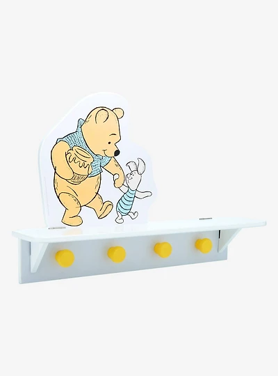 Disney Winnie the Pooh Piglet & Pooh Bear Shelf