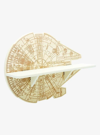 Star Wars Millennium Falcon Wall Shelf