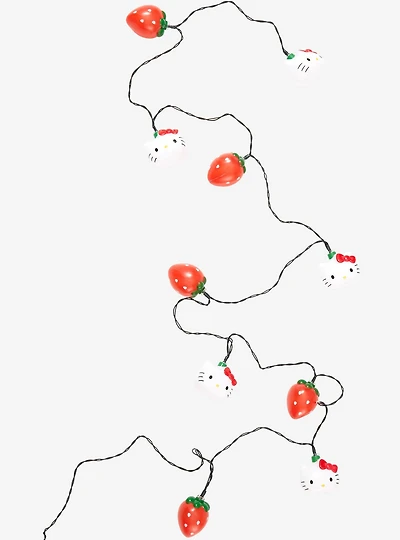 Sanrio Hello Kitty Strawberries Battery Operated String Lights