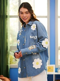 Bluey Daisy Denim Long Sleeve T-Shirt — BoxLunch Exclusive