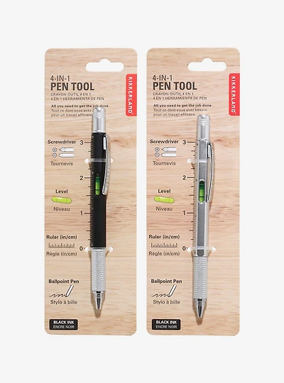 Kikkerland 4-in-1 Blind Assorted Pen Tool