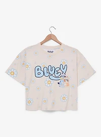 Bluey Bingo & Daisy Women's Plus Cropped T-Shirt — BoxLunch Exclusive