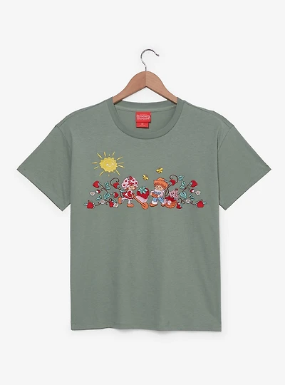 Strawberry Shortcake Huckleberry Pie & Embroidered Women's T-Shirt - BoxLunch Exclusive