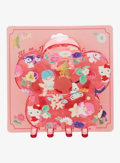 Sanrio Hello Kitty and Friends Flower Claw Clip